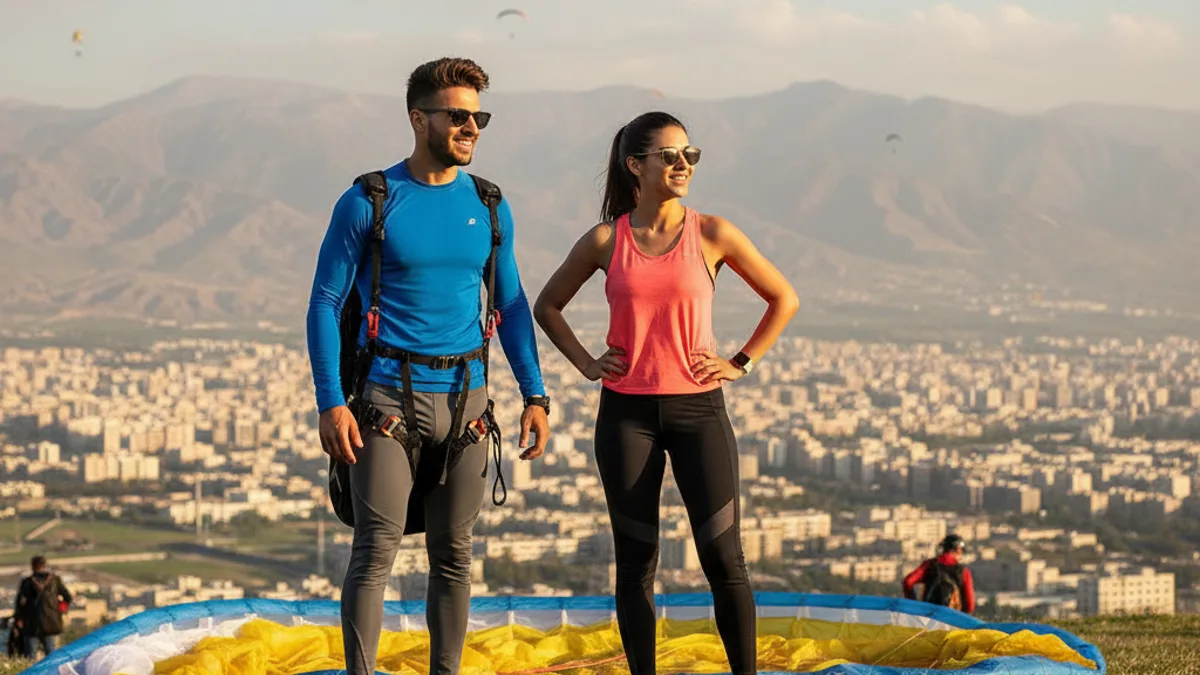 شروع پاراگلایدینگ برای مبتدیها در تهران
