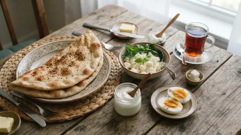 صبحانه پرپروتئین ایرانی؛ نان و پنیر را چطور بچینیم؟