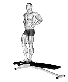 پرش از جعبه به پایین با حفظ تعادل روی یک پا