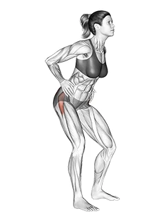 حرکت چرخش پایینتنه ایستاده