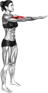 ضربه به شانه از جلو ایستاده