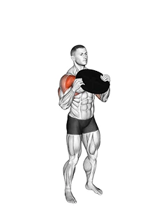 حرکت سرشانه پرس ایستاده با وزنه