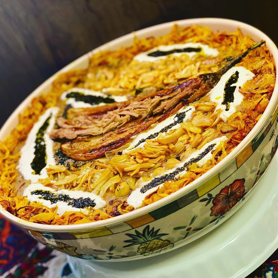 آش بادمجان