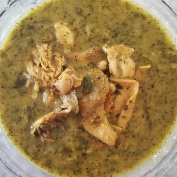 آش ترخینه با سیرابی
