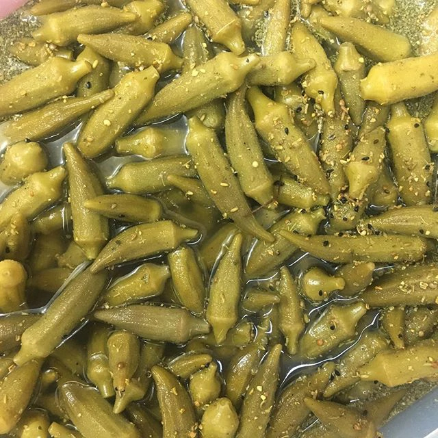 ترشی بامیه