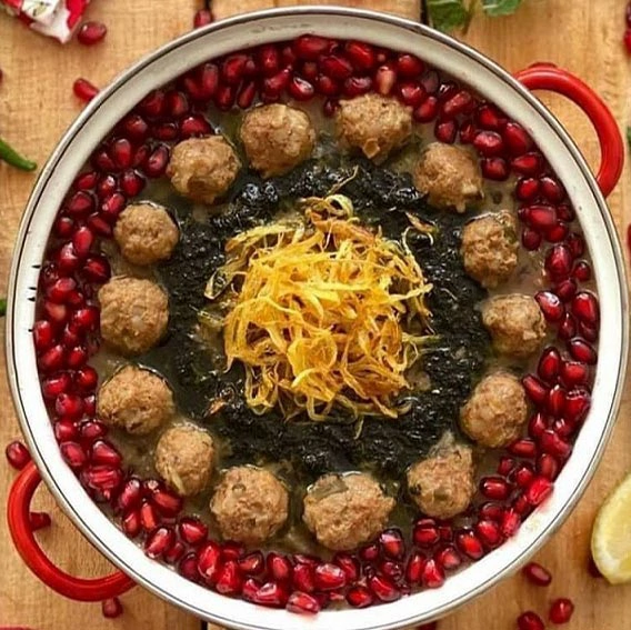 آش انار (با گوشت)