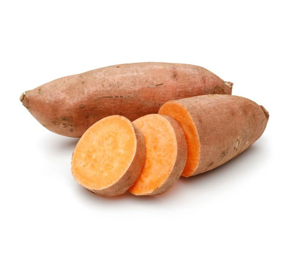 سیب زمینی شیرین خام