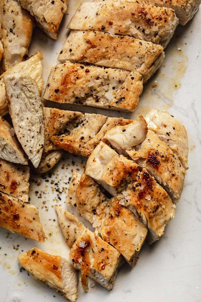 سینه مرغ، گریل شده