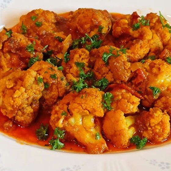 خورشت گل کلم بدون روغن